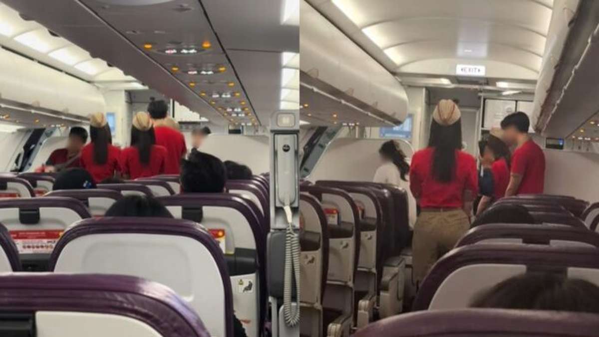 Thai-Paar sorgt für Chaos auf Flug nach Bangkok (Video)