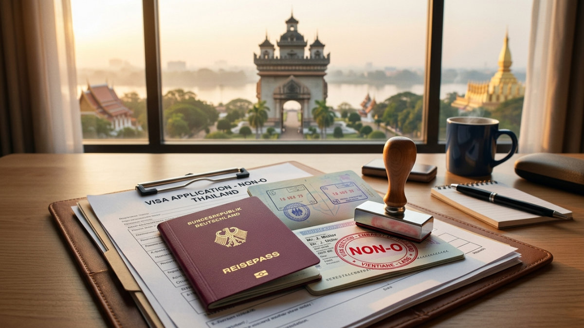 Thailand Non-O Visum: Neuerungen in Vientiane