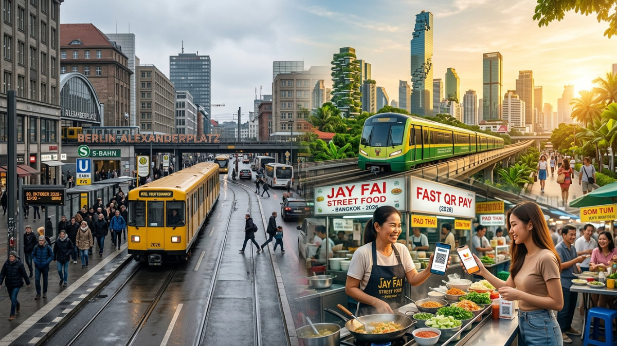 Thailand vs. Deutschland: Ein Vergleich mit Schmunzeln