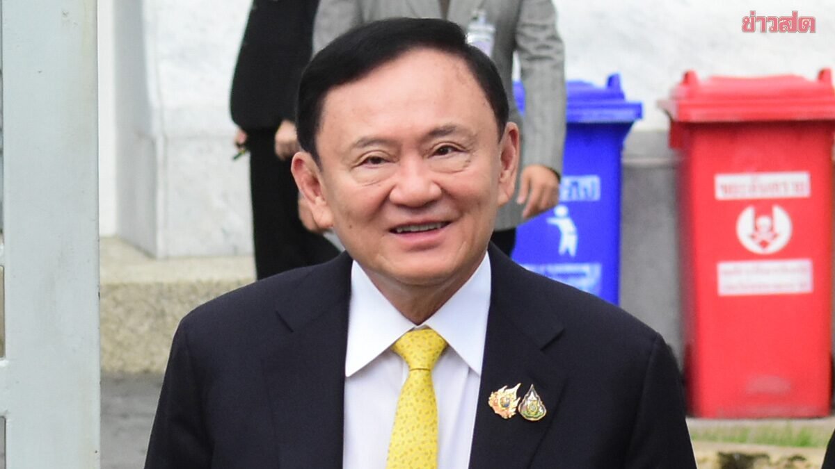 Thaksin vor Freilassung am 11. Mai
