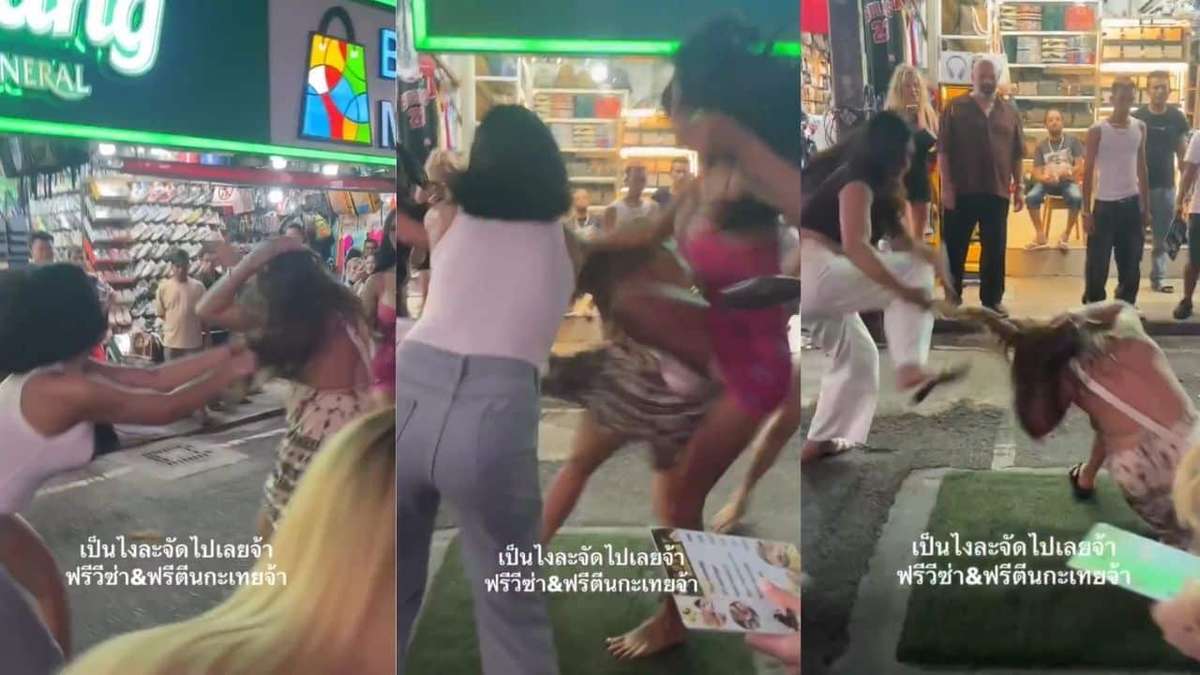 Tumult in Patong: Frau gerät mit Transfrauen aneinander