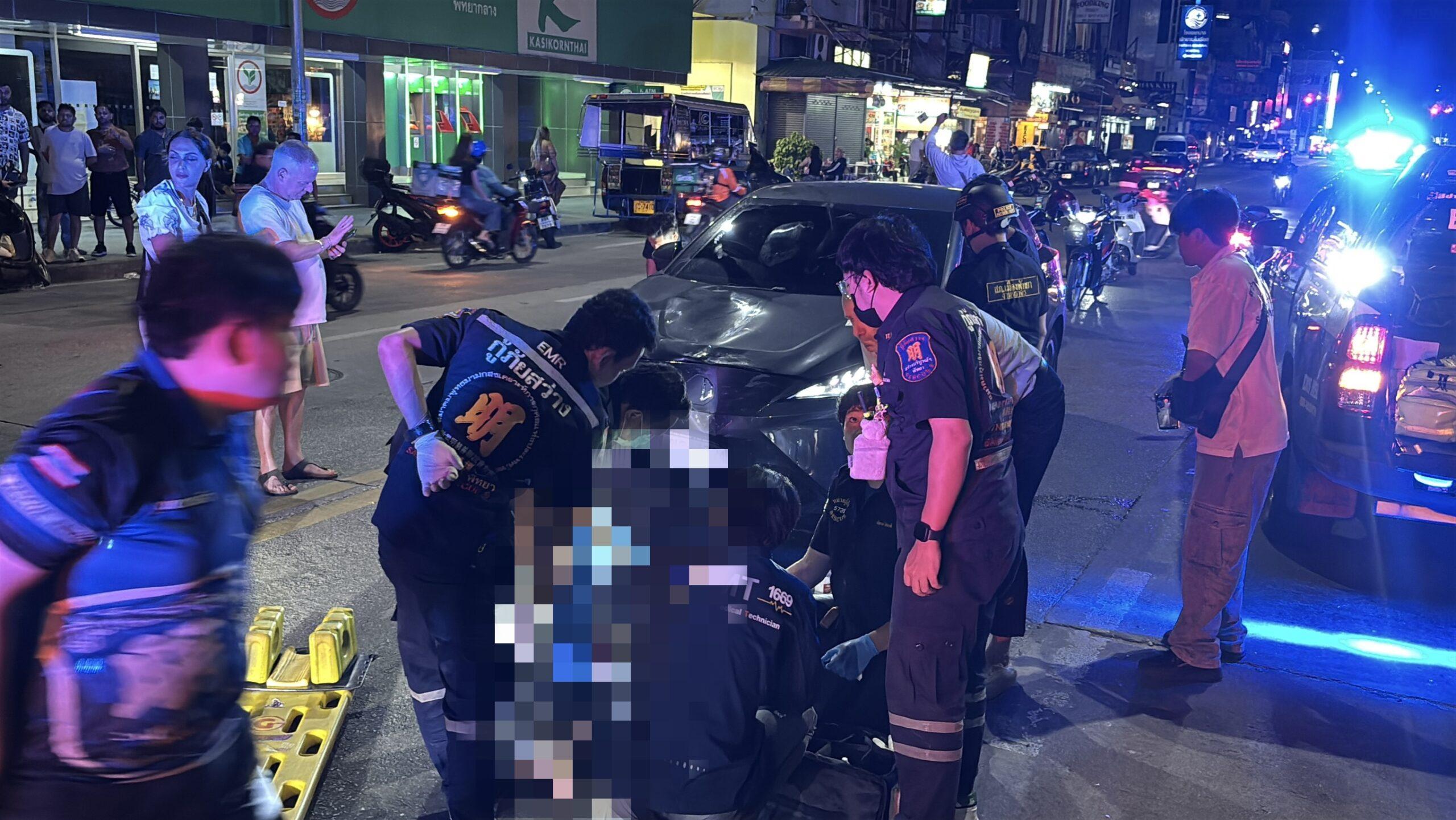 Pattaya: Schwerer Unfall mit ausländischen Touristen