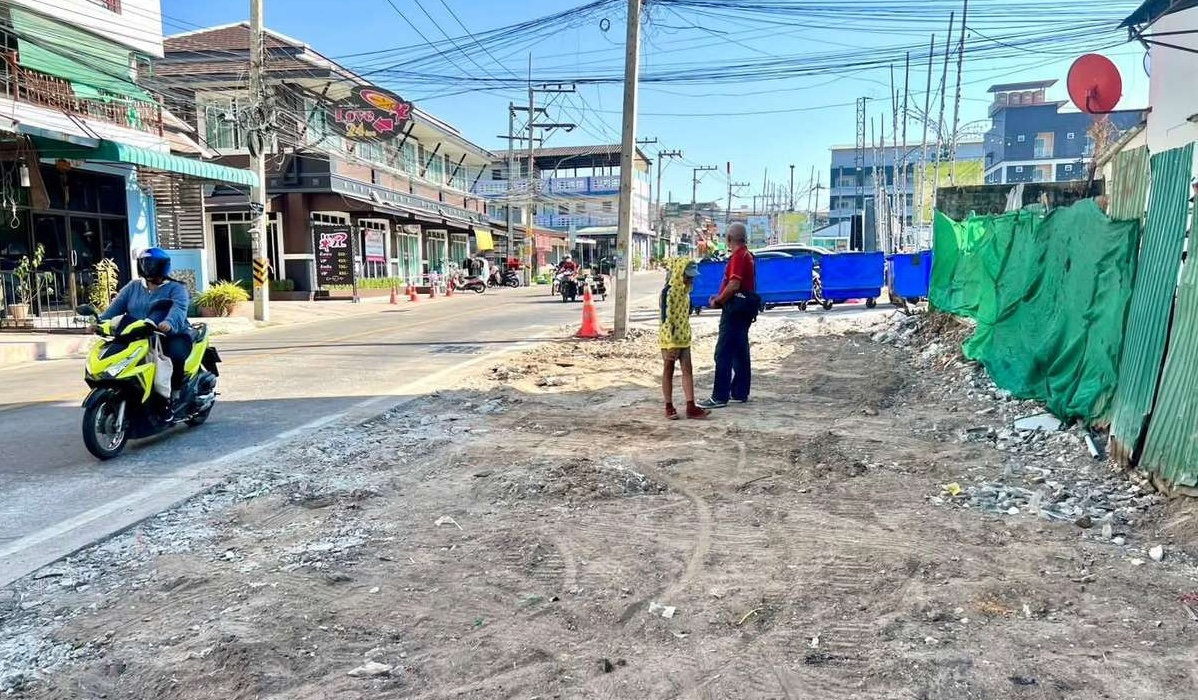 Pattaya räumt auf: Straße wird bis zu 14 m breit