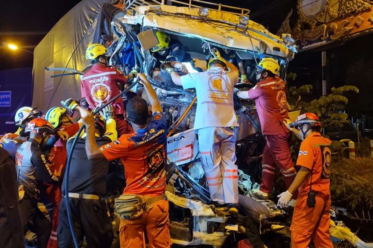 Zwei tote Fahrer bei Lkw Crash – Viele tote Schweine