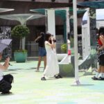 Kein Schatten, aber nicht am heißesten: Bangkok schwitzt