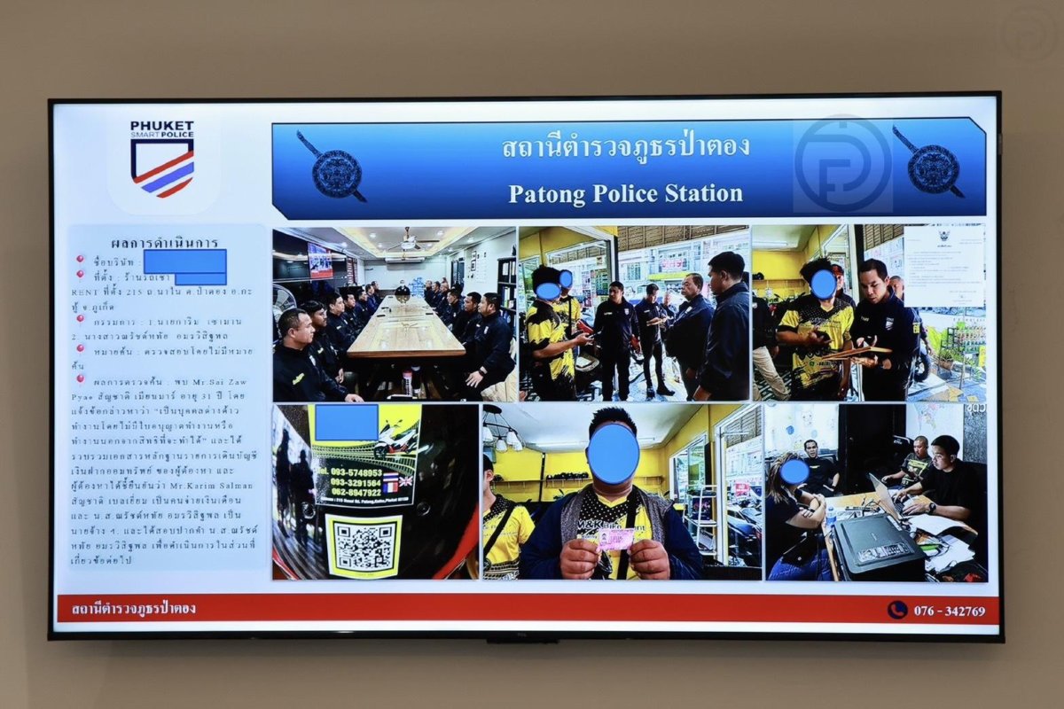 Phuket: Polizei jagt illegale ausländische Firmenstrukturen