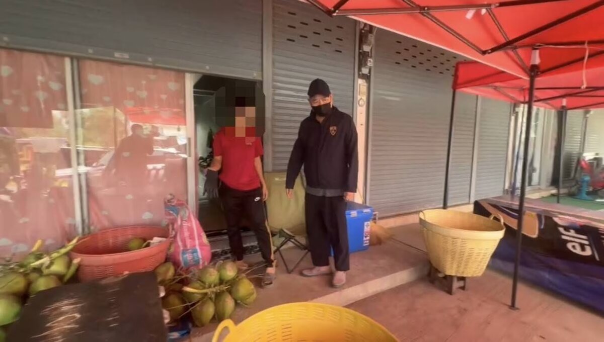 Razzia in Chiang Mai: Ausländischer Verkäufer nach illegalem Job verhaftet