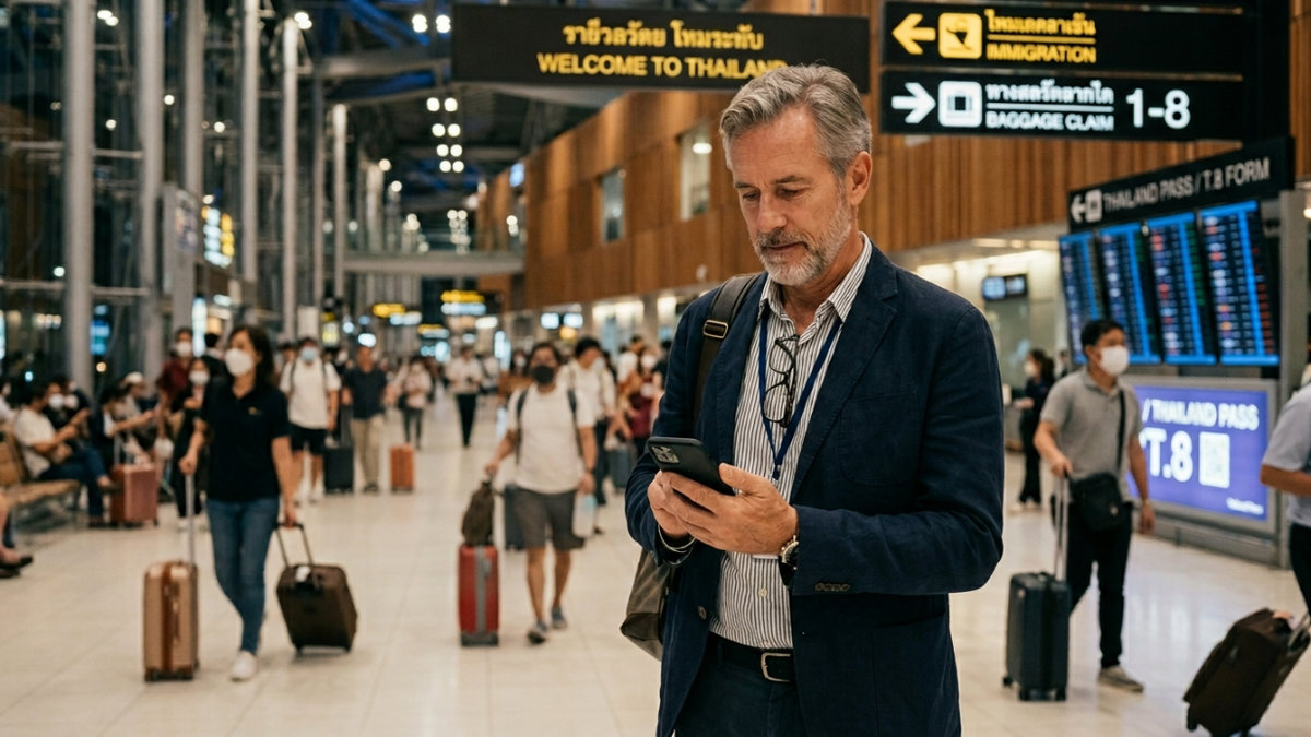 Thailand: Dieser Fehler kostet euch Zeit am Flughafen