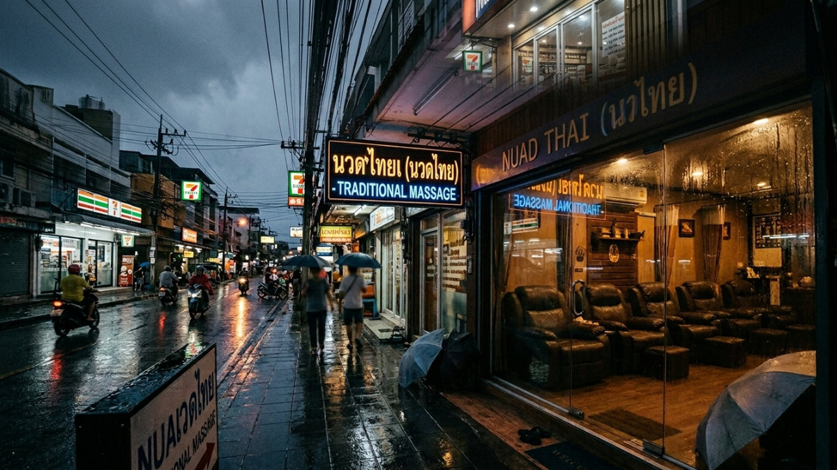 Thailands Massagebranche: Wie kleine Betriebe wirklich überleben