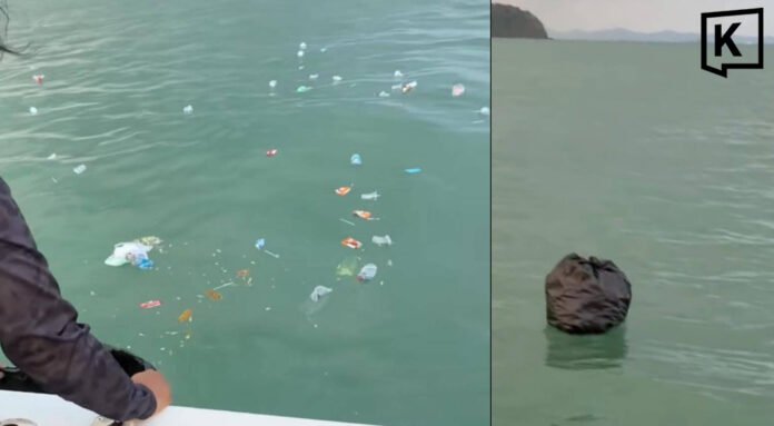 Umwelt-Eklat: Tour-Boot entsorgt Müll im Meer