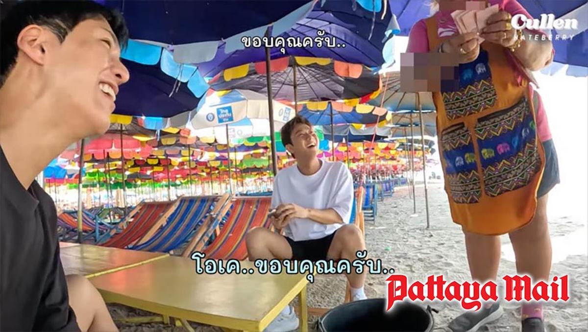 Abzocke am Bang Saen Beach? Korea-Stars zahlen 400 Baht Sitzgebühr