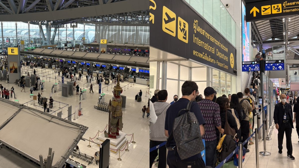 Bangkok Airport: Das ist die traurigste Rolltreppe der Welt