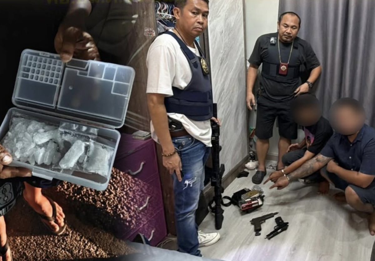 Drogen-Razzia in Pattaya: Brite und drei Thais nach Zugriff gefasst