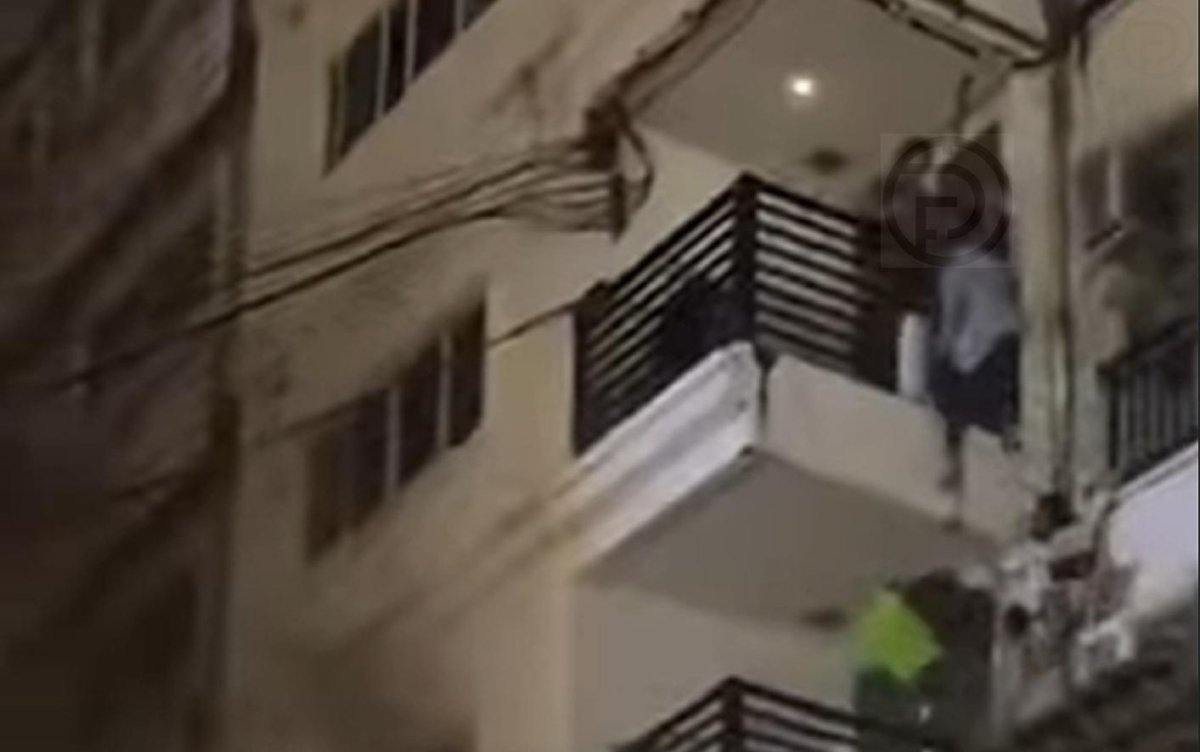 Feuer-Drama in Patong: Touristen flüchten aus brennendem Hotel