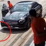 Mercedes-Fahrer zerstört Parkkralle: Blacklist und hohe Strafe drohen Mercedes-Fahrer zerstört Parkkralle: Blacklist und hohe Strafe drohen