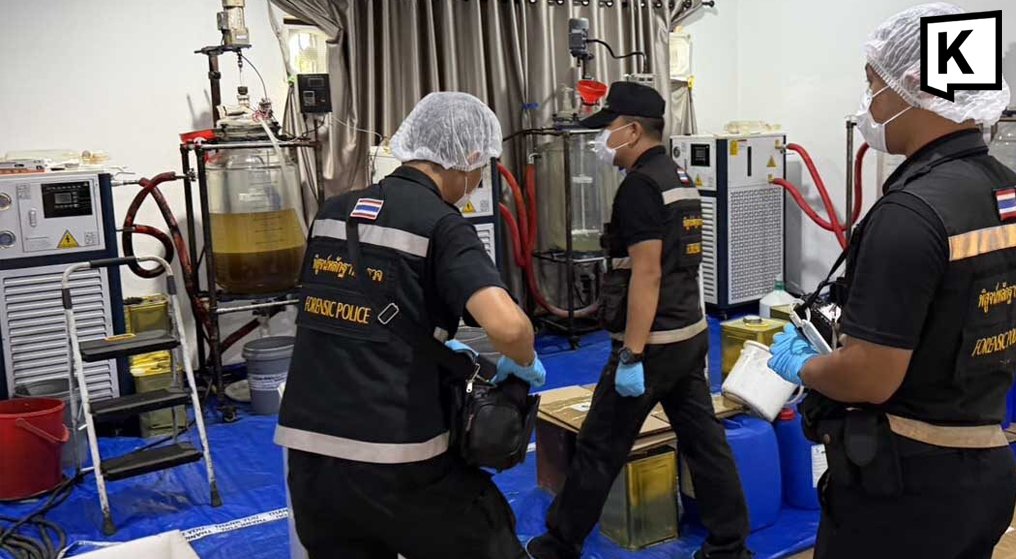Pattaya-Razzia: Chinesisches Trio produziert gefährliche Zombie-Drogen