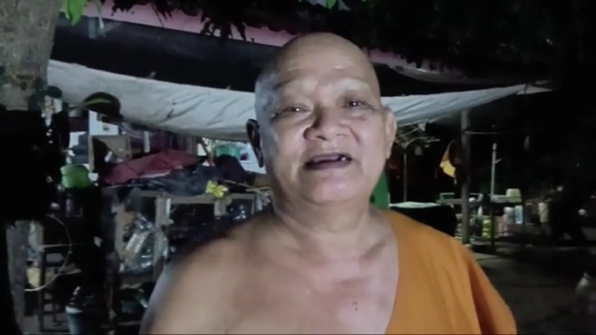 Schock in Kamphaeng Phet: Unbekannter schießt auf Abt im Tempel