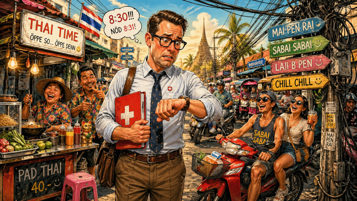 Schwiizer Tugende in Thailand: Was funktioniert – und was nöd