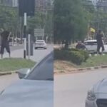Tanz-Wahnsinn auf Phuket: Ausländer gefährdet Verkehr an Kreuzung (Video)