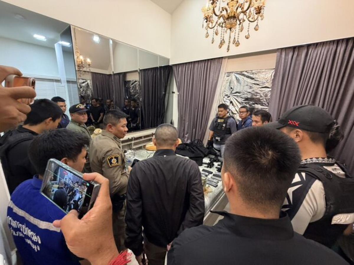 Terrorverdacht in Sattahip: Chinese hortet Waffen und C4 (VIDEO)