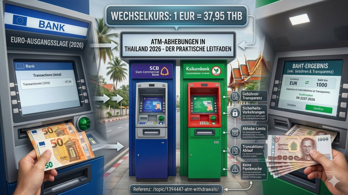 Thailand: Was der ATM beim Abheben wirklich kostet