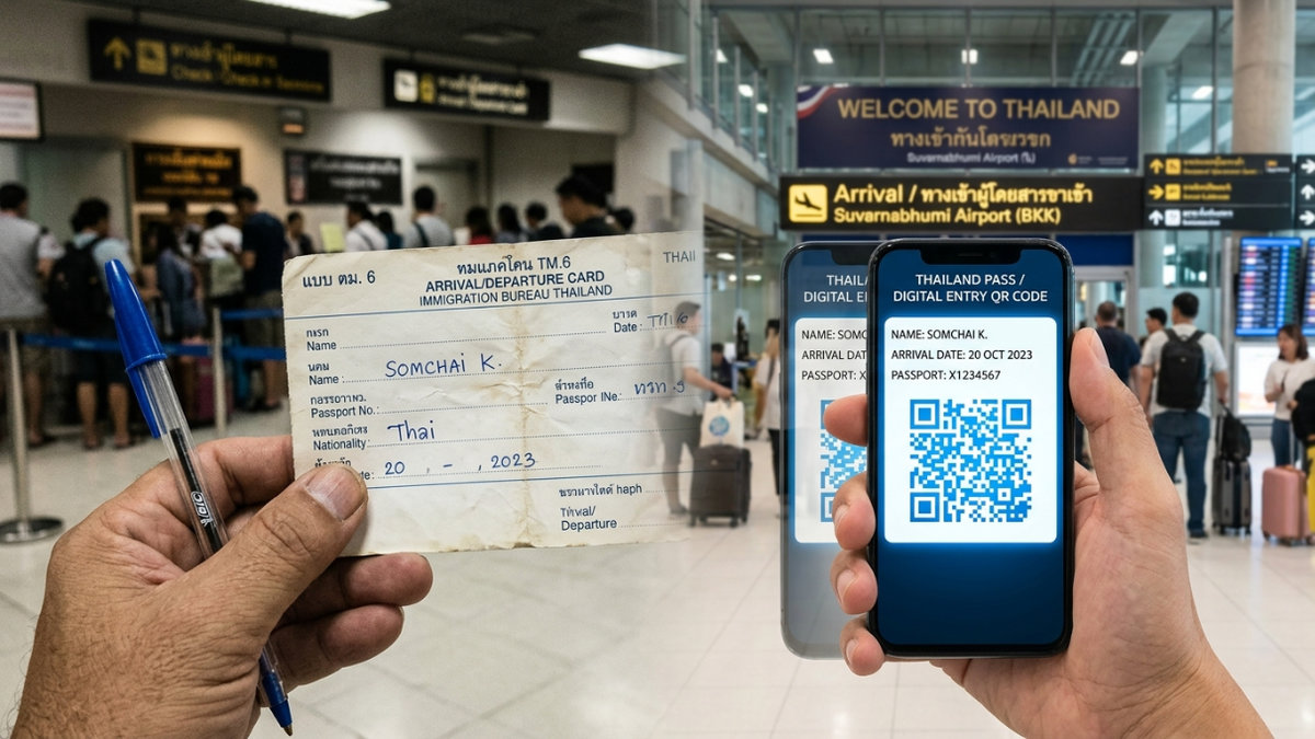 Vom Zettel zur KI: So weit digitalisiert Thailand die Immigration