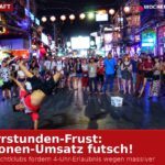 Nachtleben-Alarm: Sperrstunde kostet Millionen-Umsatz WB Sperrstunden-Frust: Millionen-Umsatz futsch!