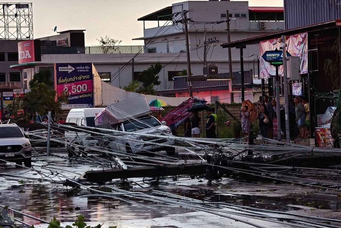 Bangkok: Sturm verwüstet Lat Krabang – Strom weg, Internet tot