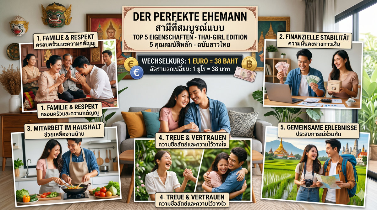 Das Geheimnis stabiler Ehen mit Thai-Frauen