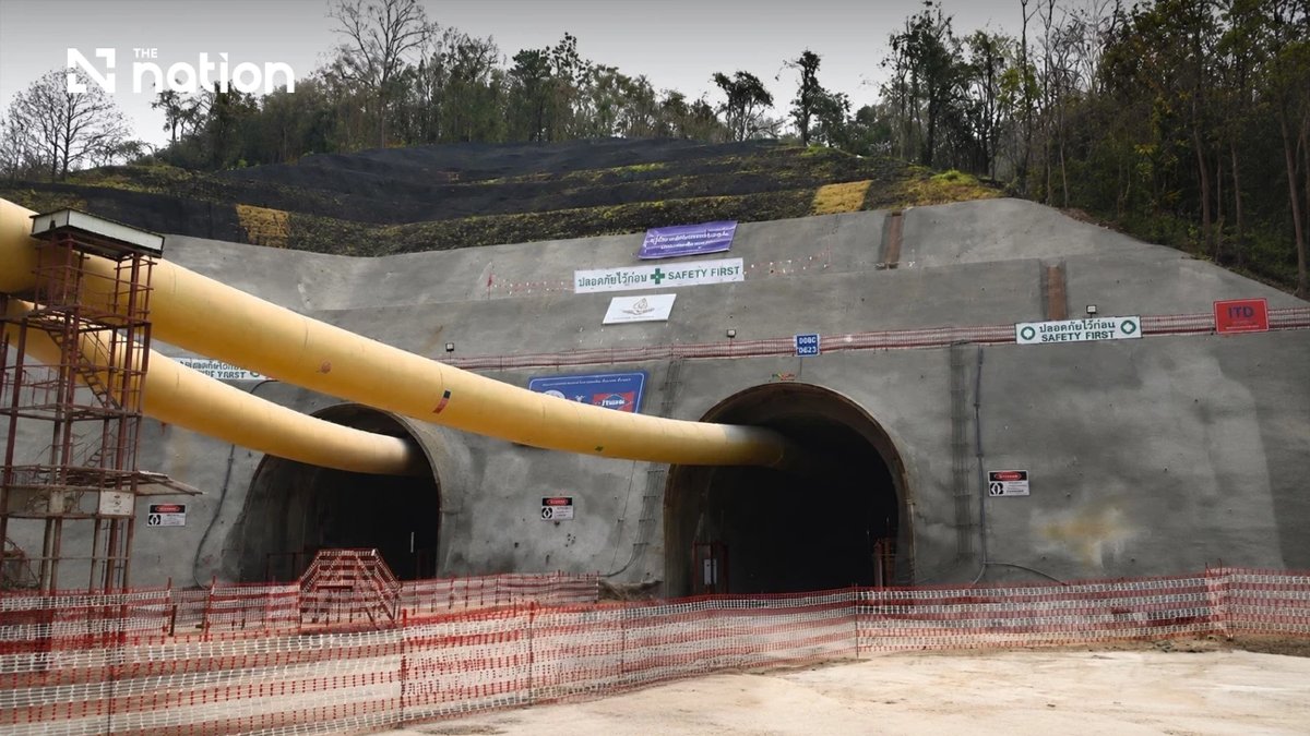 Drama im Bahntunnel: Zwei Tote bei schwerem Einsturz in Chiang Rai
