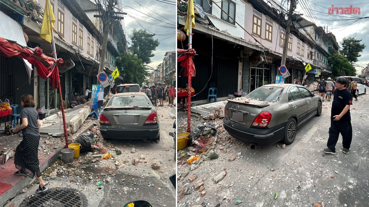 Eilmeldung: Gebäudeeinsturz in Bangkok - Menschen verschüttet (Video)