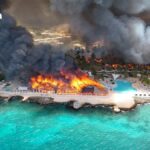 Flammen-Inferno in Strand-Resort: Touristin stirbt bei Großbrand