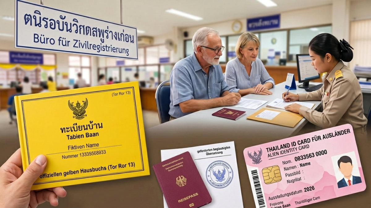 Gelbes Hausbuch in Thailand: Der Weg zur offiziellen Registrierung