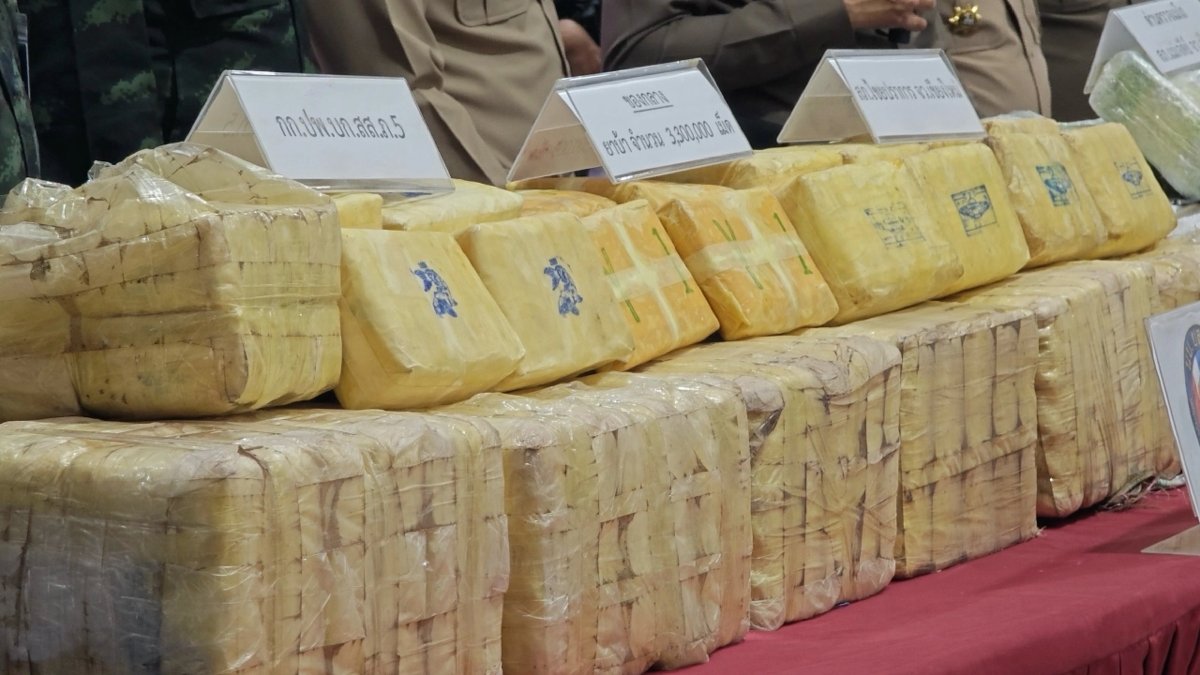 Große Drogen-Razzia im Norden: 15 Millionen Pillen in Chiang Mai sichergestellt