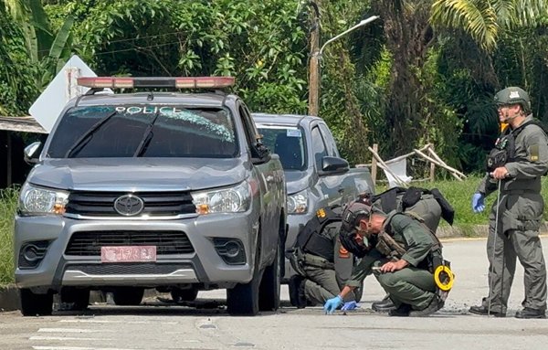 Heldenkind verhindert Massaker: Kind entdeckt Bombe in Narathiwat