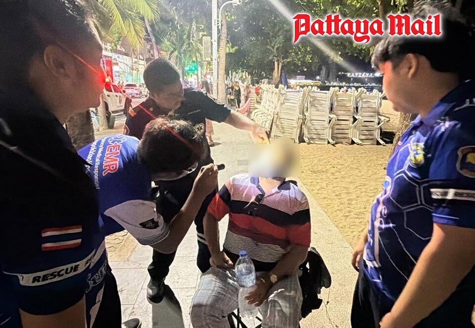 Pattaya Beach: Tourist bei plötzlichem Gewaltausbruch verletzt