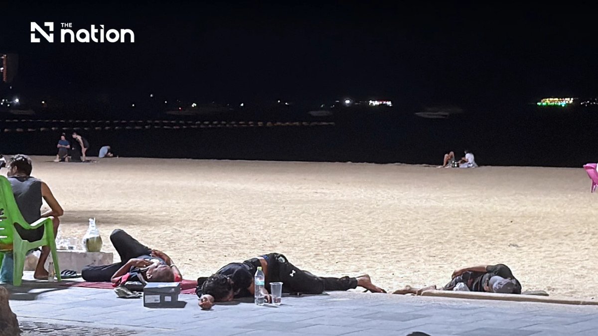 Pattaya-Tourismus in Gefahr: Obdachlosen-Welle am Strand alarmiert Stadt