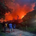 Phuket: 500 Menschen flüchten vor Großbrand Phuket: 500 Menschen flüchten vor Großbrand