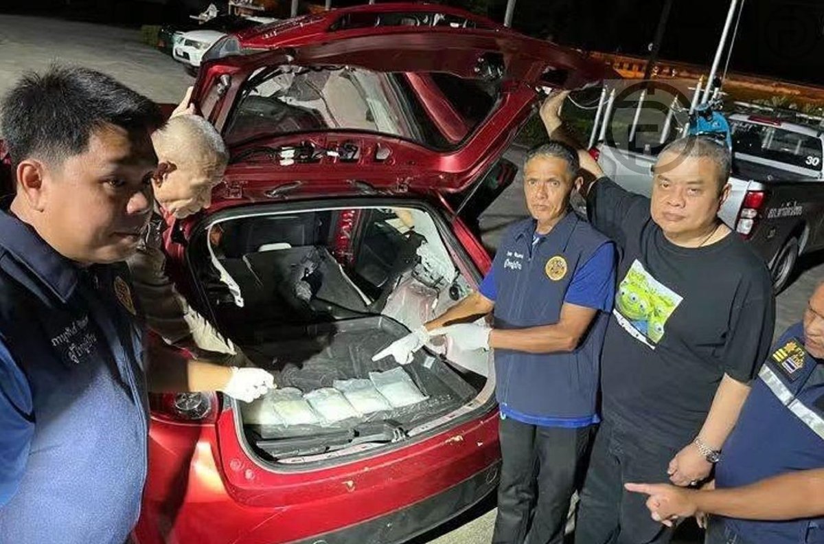 Phuket-Checkpoint sprengt Drogenring: Kilo-Fund in Autodach versteckt
