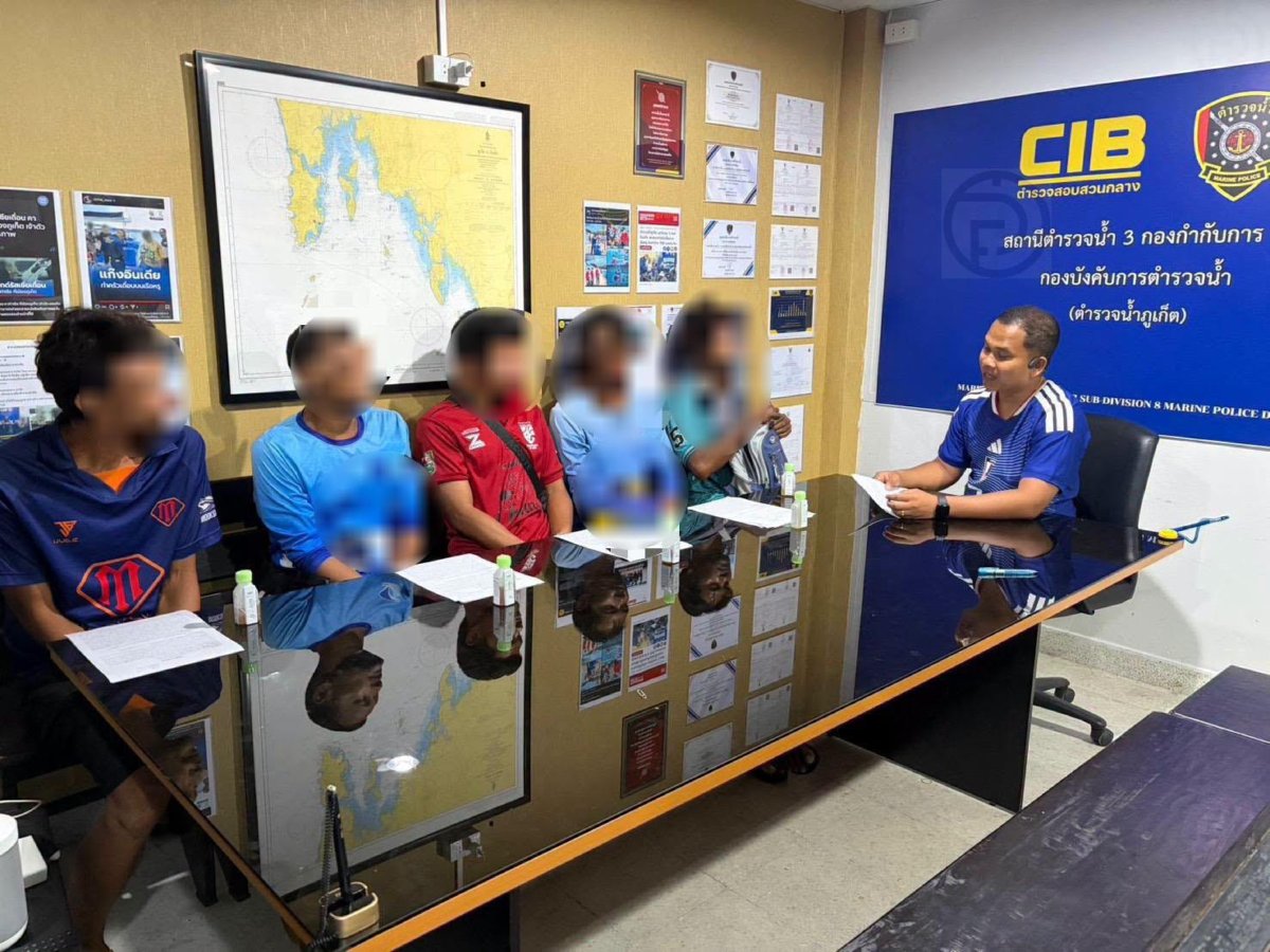 Phuket: Drogen-Razzia auf Booten – Festnahmen am Pier