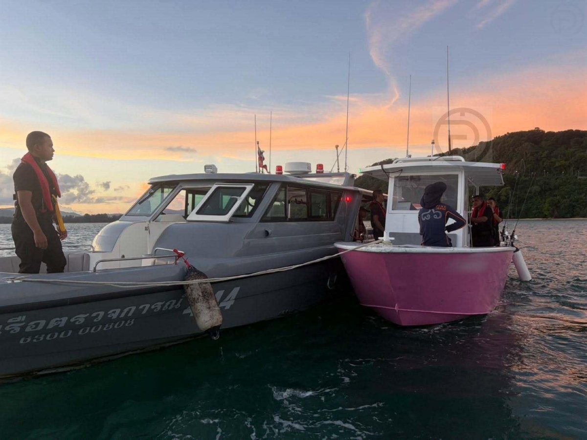 Phuket: Illegales Starlink-Equipment auf Touristenboot sichergestellt