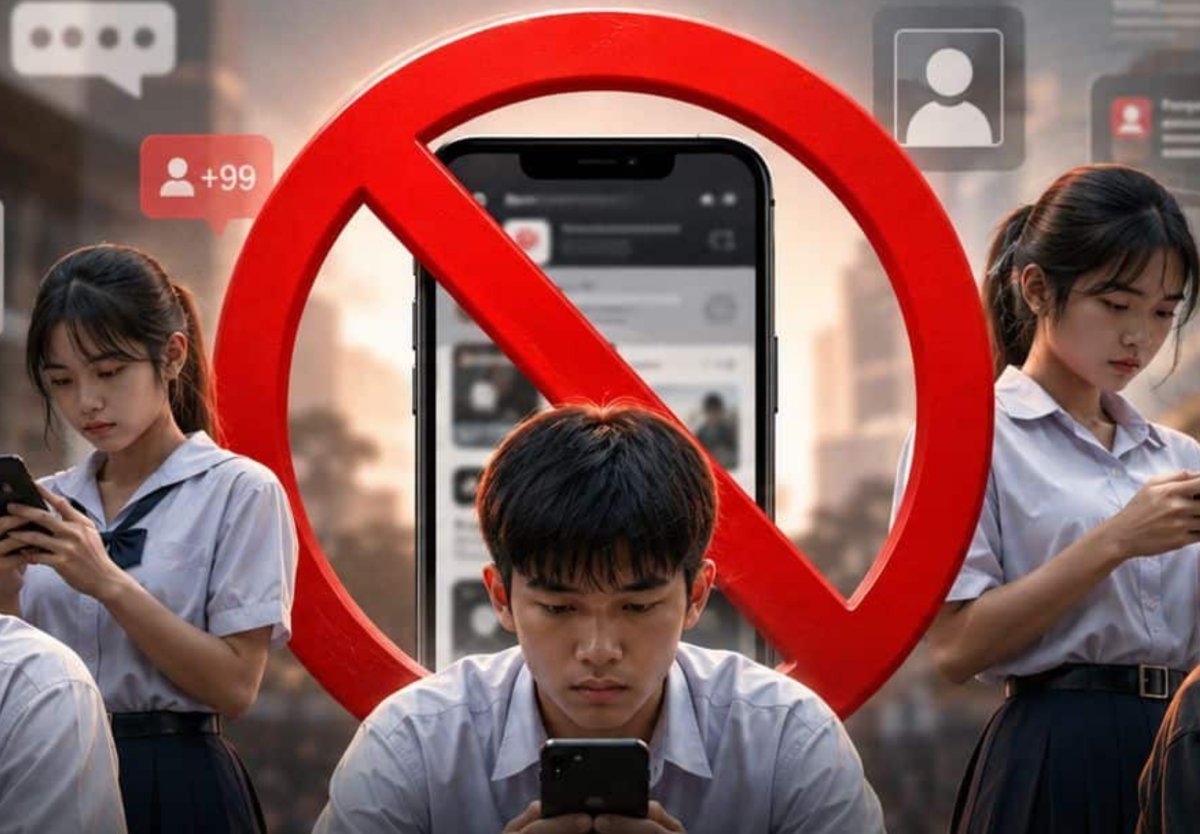 Social-Media-Verbot für unter 16-Jährige in Thailand geplant