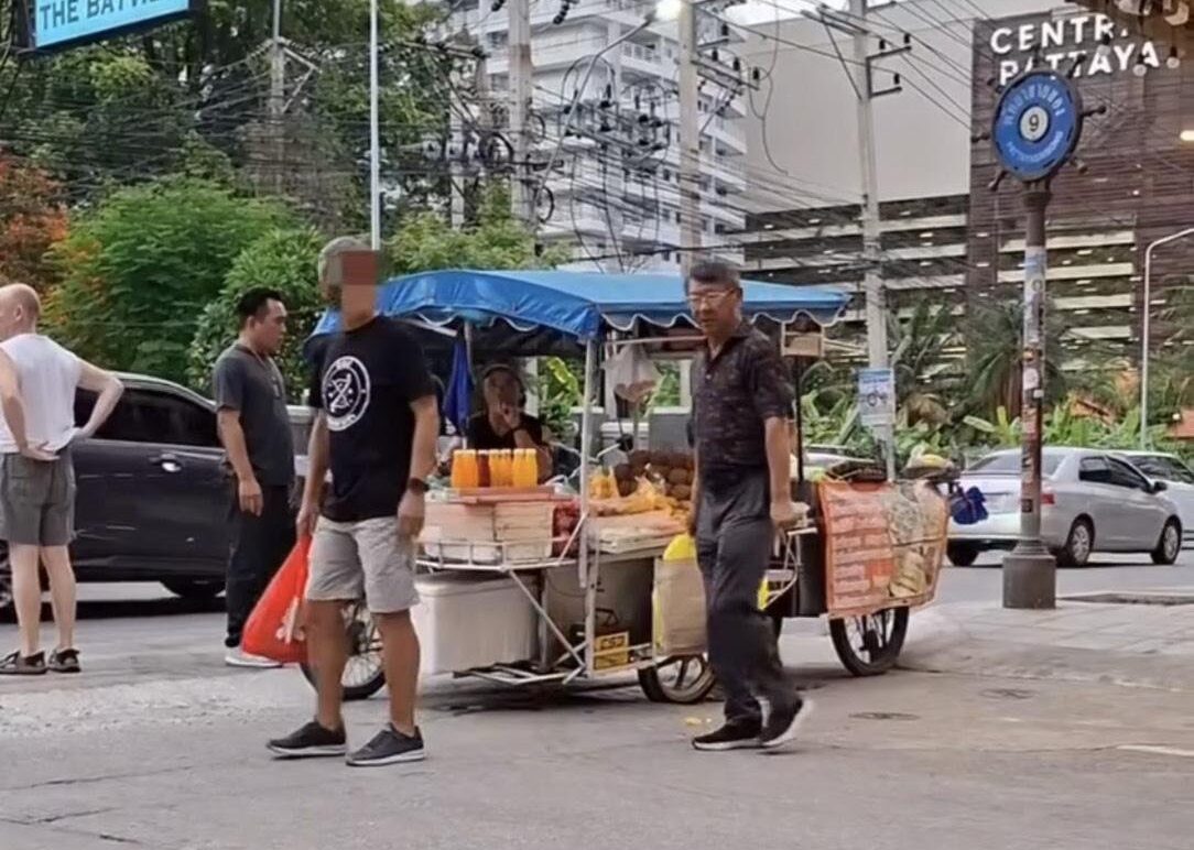 Ausländische Händler kapern Gehwege – Thais am Ende