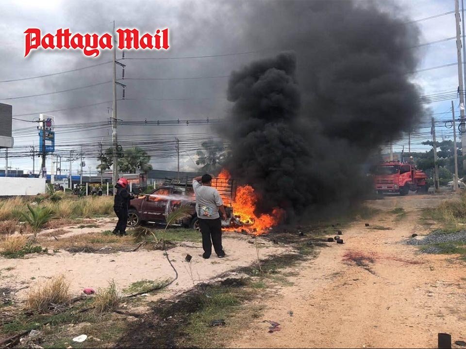 Pattaya: Explosion an Lagerhaus