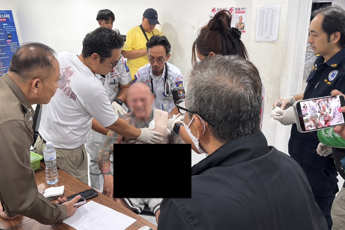 Pattaya: Finne nach Messerangriff verletzt