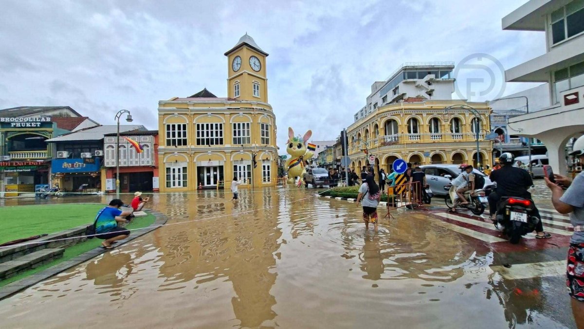 Phuket im Visier: Starkregen-Alarm und Hochwasserschutz in Kraft