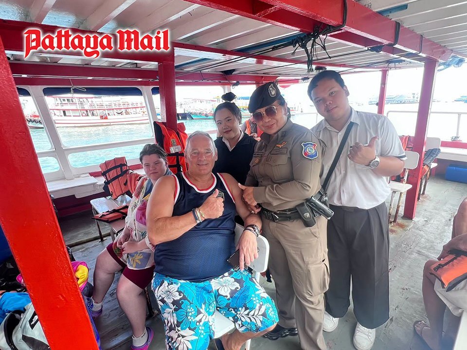 Polizei sichert Koh-Larn-Fähren für Touristen