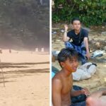 Rote Flaggen am Strand: Zwei Briten überleben Badeunfall knapp Rote Flaggen am Strand: Zwei Briten überleben Badeunfall knapp