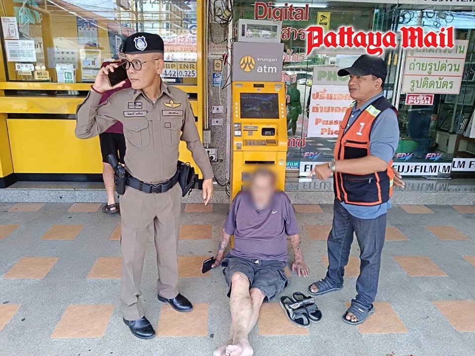 Unfall in Pattaya: Touristenpolizei rettet 83-jährigen Deutschen