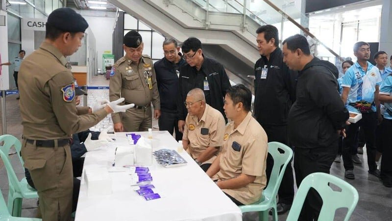 Phuket Airport startet Sicherheitsoffensive gegen Fahrer unter Drogen